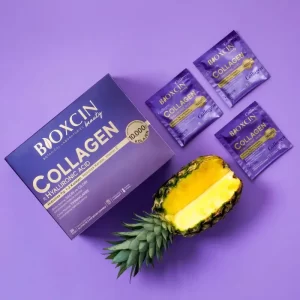 Bioxcin Collageen Beauty Poeder – 30 x 11g Sachets – Herbal Drink met Collageen & Vitamines – Voor Huid, Haar & Nagels – Anti-Aging Supplement – Beauty Collageen