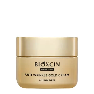 Bioxcin Age Reverse Goudcrème – Anti-Rimpel Gezichtscrème met 24K Goud & Zijdeproteïne – 50 ml