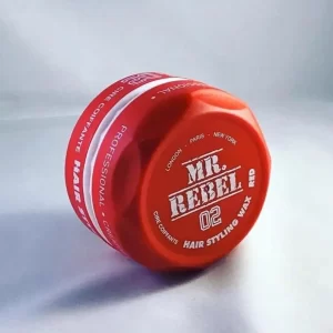 Mr.Rebel 02 Hair styling wax rood – 150 ml