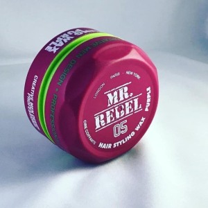 Mr.Rebel 05 Hair styling wax bordeaux – 150 ml