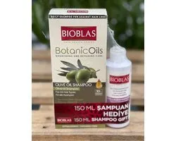 Bioblas Olive Oil Shampoo 360 ml + Bioblas Collagen+Keratin Shampoo 150 ml Gift