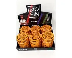 Biofin Haarwax No2 Extra Hold Haar Wax voordeelpak 6 stuks