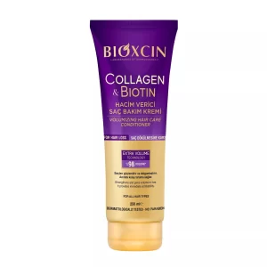 Bioxcin Collageen & Biotine Volume Haarconditioner 250 ml - Verzorgende & Volumizing Haarcrème – Tegen Haaruitval – Voor Alle Haartypes  Verzorgende & Volumizing Haarcrème – Tegen Haaruitval – Voor Alle Haartypes