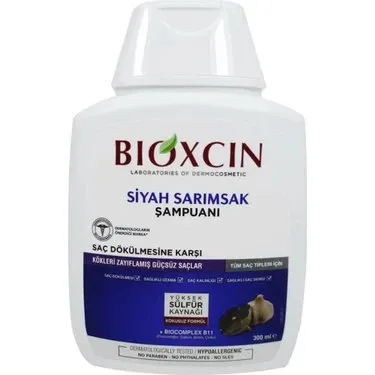 Bioxcin Zwarte Knoflook Shampoo 300 ml (shampoo tegen haaruitval)