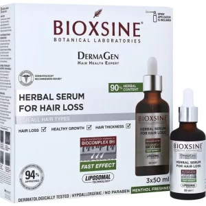 Bioxsine Dermagen Herbal serum tegen haarverlies 3×50 ml