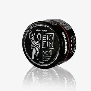 Biofin Haarwax No4 Mega Hold Haar Wax – haarwax – wax – kappers – salon gebruik 150 ml