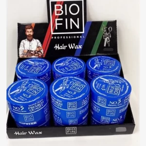 Biofin Haarwax Voordeelpak – No3 Super Hold Haar Wax – voordeelpak 6 stuks – Haar Wax – haarwax – wax – kappers – salon gebruik 900.ml